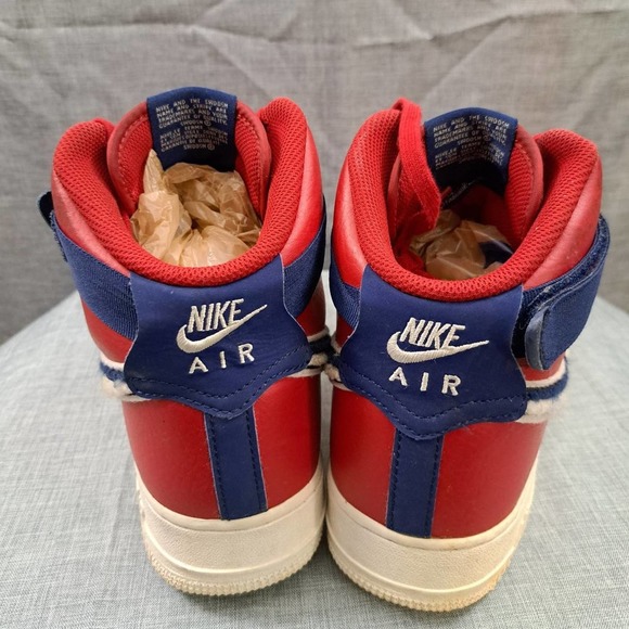 %NIKE AIR FORCE 1 HIGH 07 LV8 Chenille Swoosh 806403-603 Mens 10 / A 33 main image 5